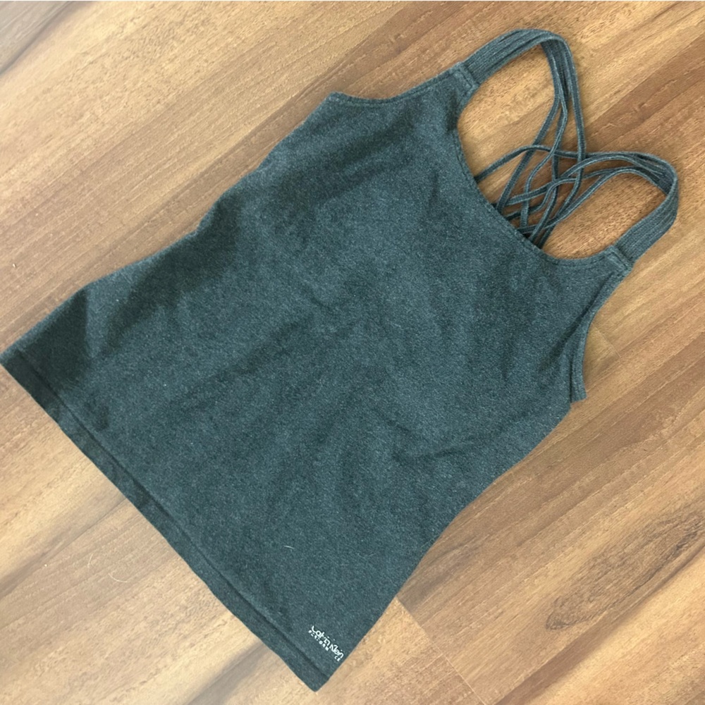 Calvin Klein Grey Athletic Tank Top - Picture 3 of 9